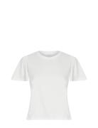 Mschbeckie Organic Puff Tee White MSCH Copenhagen