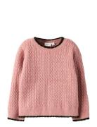 Nmfkirsten Ls Knit Pink Name It
