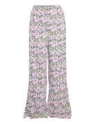 Slfjudita Hw Wide Pant B Purple Selected