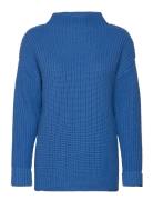 Slfselma Ls Knit Pullover Noos Blue Selected