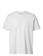 Slhaspen Ss O-Neck Tee Noos White Selected
