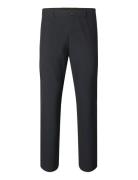 Slh175-Slim Robert Flex Pants Noos Navy Selected