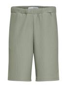 Slhloose-Plisse Shorts Ex Green Selected