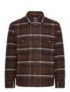 Slharchive Overshirt Noos Brown Selected