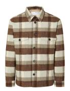 Slharchive Overshirt Noos Brown Selected