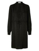 Slftyra Short Dress B Black Selected