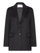 Slfsasja Wool Blazer B Black Selected