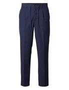 Slh190-Reg Tapered Leroy Pleat Pant Noos Navy Selected