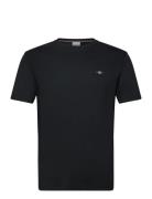 Shield Logo Ss T-Shirt Black GANT