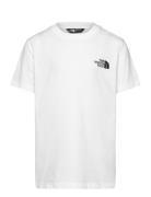 Teen S/S Simple Dome Tee White The North Face