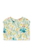 Baboon Kid Top White Patterned THE ANIMALS OBSERVATORY