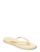 Flip Flop With Glitter Yellow Ilse Jacobsen