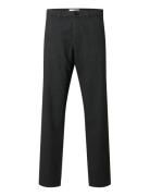 Slh175-Slim Miles Brushed Pant W Noos Grey Selected