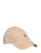 Stretch-Cotton Twill Ball Cap Beige Polo Ralph Lauren
