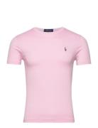 Custom Slim Fit Soft Cotton T-Shirt Pink Polo Ralph Lauren
