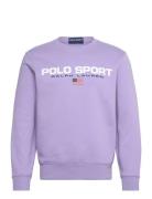 Polo Sport Fleece Sweatshirt Purple Polo Ralph Lauren