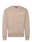 Basic Sweatshirt Sl Beige Alpha Industries