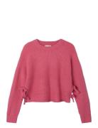 Nkflinnea Ls Loose Short Knit Pink Name It