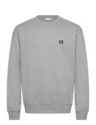 Ls Eu 350Terry Badge Cn Swtshrt Grey Calvin Klein Jeans