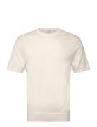 Ss Supima Cotton Crew 14Gg Cream Calvin Klein