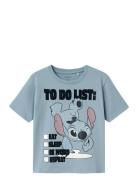 Nmmjudd Stitch Nreg Ss Top Wdi Blue Name It