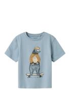 Nmmlinden Ss Nreg Top Box Blue Name It