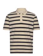 Striped Polo Beige GANT