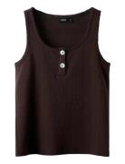 Nlfleedle Tank Short Top Brown LMTD
