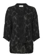 Slraye Amily Blouse 3/4 Black Soaked In Luxury