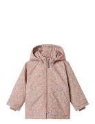 Nmfmaxi Pa Jacket Aop Noos Pink Name It