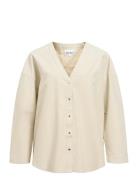 Objyale L/S Oz Shirt E Ss Fair Cream Object