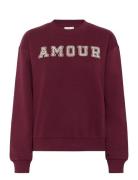 Kaelenora Sweatshirt Burgundy Kaffe
