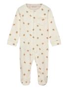 Printed Long Pyjamas Cream Mango