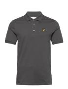 Plain Polo Shirt Grey Lyle & Scott