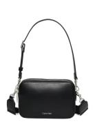 Webbing Double Strap Camera Bag Black Calvin Klein