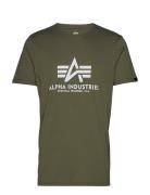 Basic T-Shirt Bl Khaki Alpha Industries