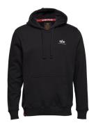 Basic Hoodie Small Logo Black Alpha Industries