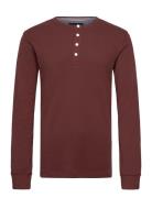 Solid Gradad W Contrast Fabric L/S Burgundy Lindbergh
