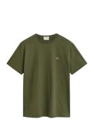 Reg Shield Ss T-Shirt Green GANT