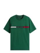 Hilfiger Chest Insert Tee Green Tommy Hilfiger
