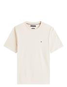 Ess Seasonal Reg Fit Solid Tee Cream Tommy Hilfiger