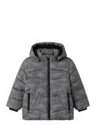 Nmmmosan Puffer Jacket Ref1 Grey Name It