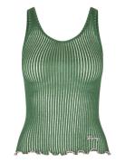 2355 Lux Seamless, Scoopneck Tank T Black STINE GOYA