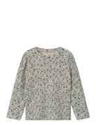 Nmfnelia Ls Slim Top Pb Beige Name It