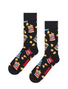 Chips Bag Sock Black Happy Socks