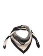 Th Elevated Flag Silk Square Black Tommy Hilfiger