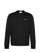 Ls Easy Monogram Tee Black Calvin Klein Jeans