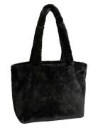 Pcjanice Fur Shopper Black Pieces