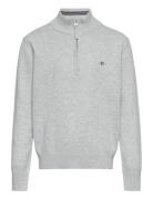 Shield Cotton Half Zip Grey GANT