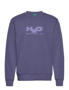 Logo Sweat O'neck Navy H2O